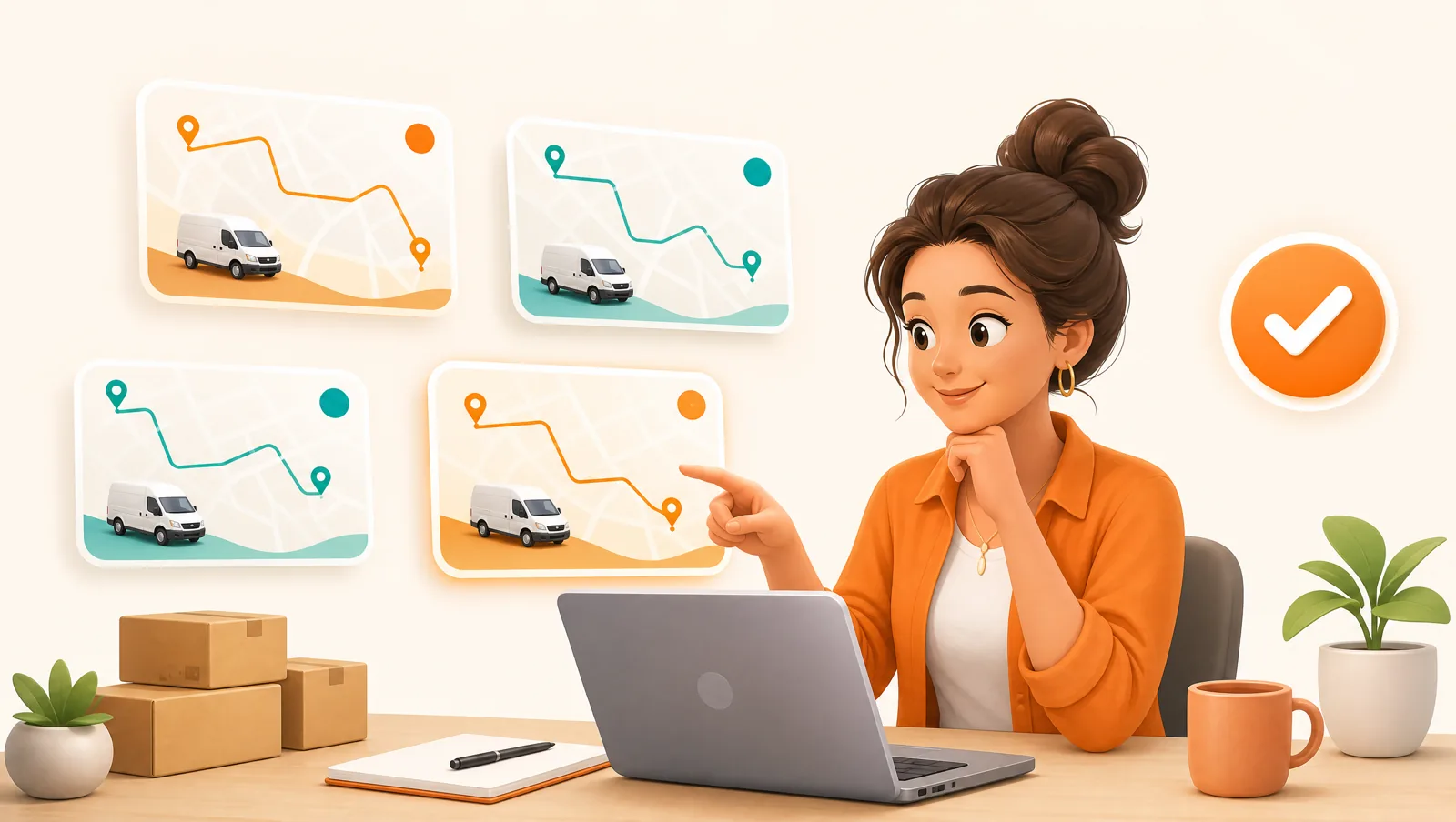 Comparing delivery route planner apps to choose the right one